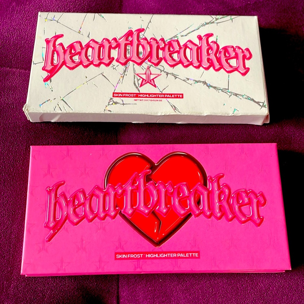 Jeffree Star Heartbreaker skin frost highlighter palette. Brand new
